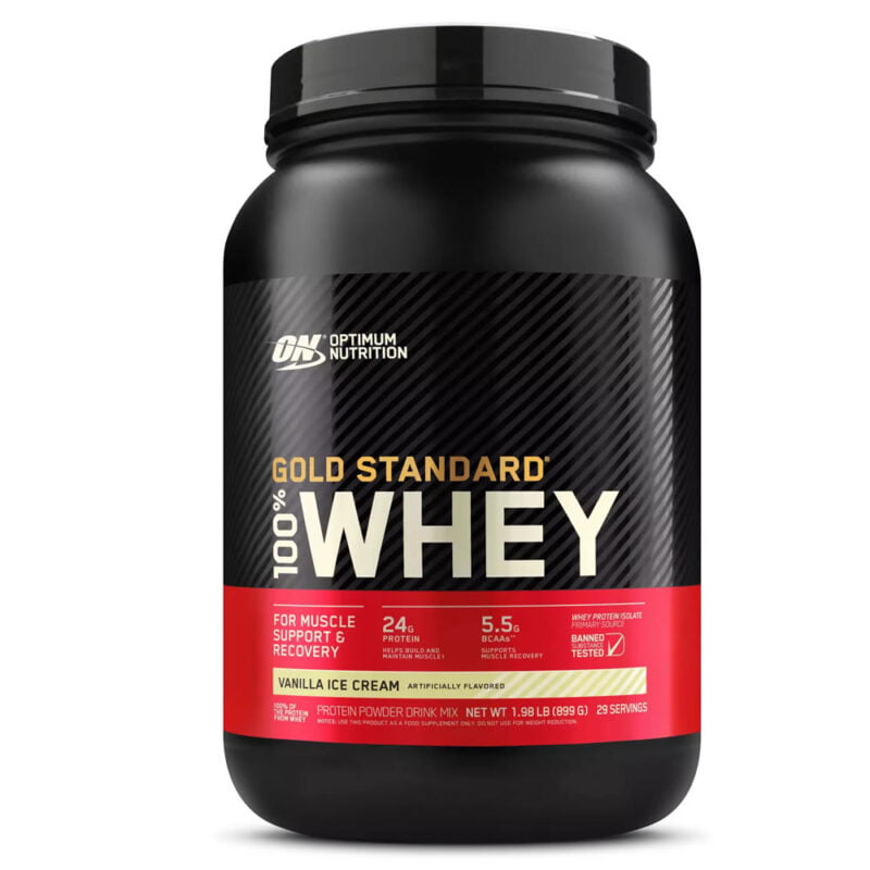gold standard 2 lb vanilla ice cream