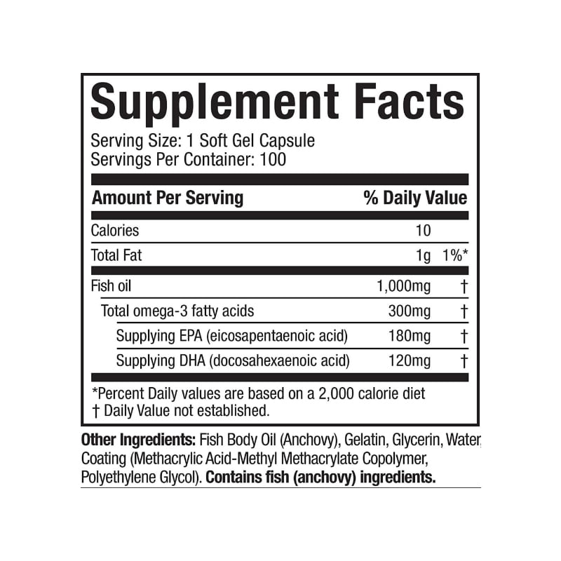 fish oil muscletech facts