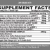 lipo6 keto supp facts
