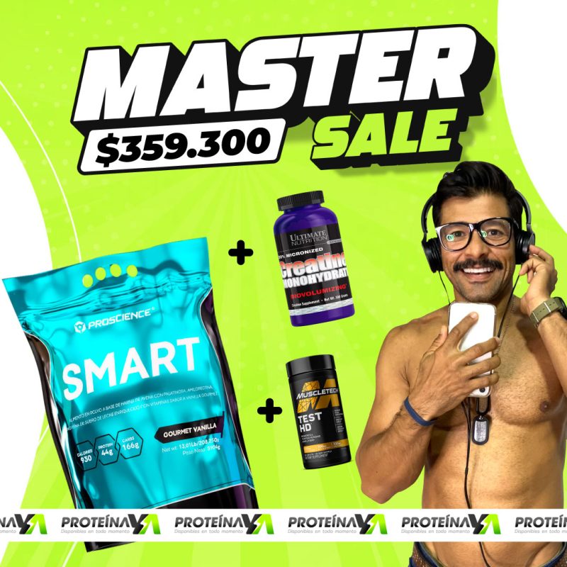 Smart 13 lb + Creatine Monohydrate 300gr + Test HD 90 caps