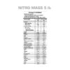 nitro-mass 5 lb